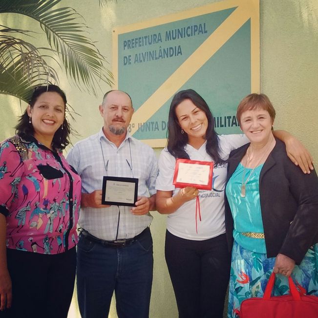 Homenagem da Secretaria do Emprego e Relações do Trabalho - SERT - Parabéns Alvinlândia!!!!!!!