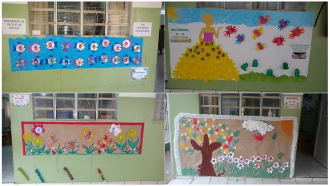 EXPOSIÇÃO MEIO AMBIENTE NAS ESCOLAS MUNICIPAIS DE ALVINLÂNDIA