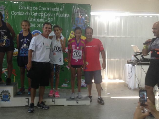Premiação no Circuito de e Corrida
