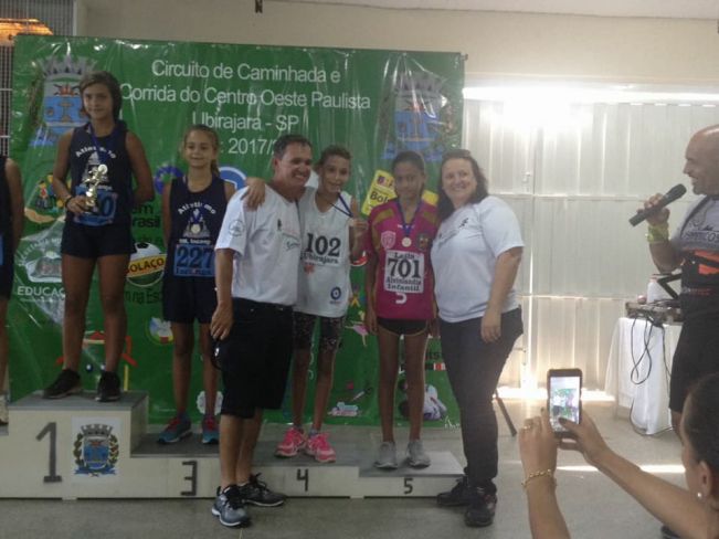 Premiação no Circuito de e Corrida