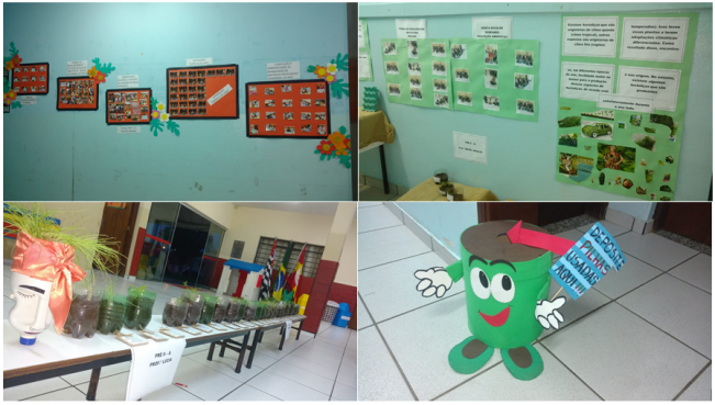 EXPOSIÇÃO MEIO AMBIENTE NAS ESCOLAS MUNICIPAIS DE ALVINLÂNDIA