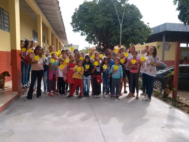Passeata do dia Nacional do combate ao Abuso e á Exploração Social contra Crianças e Adolescentes