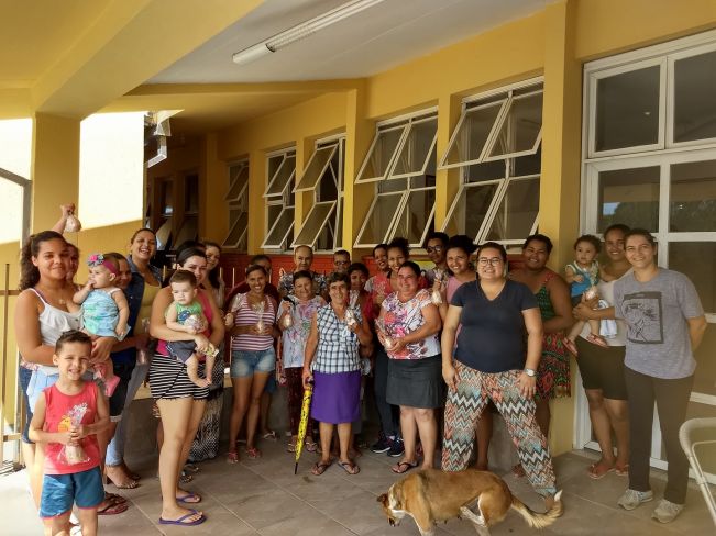 Entrega de ovos de Páscoa dos projetos da Secretaria Municipal de Promoção Social