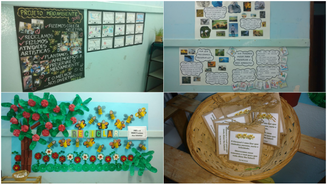 EXPOSIÇÃO MEIO AMBIENTE NAS ESCOLAS MUNICIPAIS DE ALVINLÂNDIA