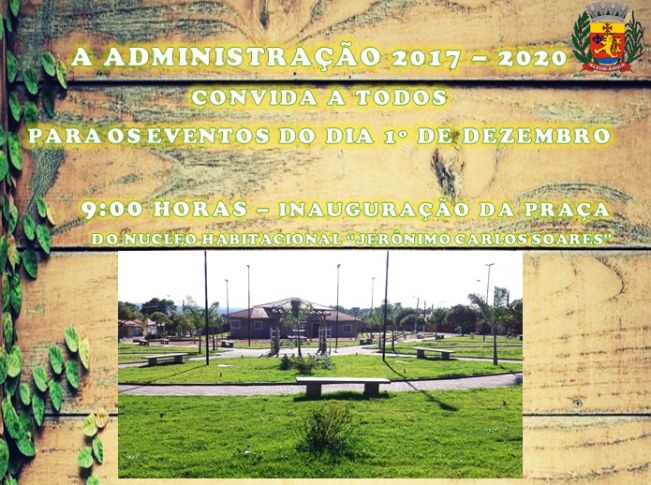 INAUGURAÇÕES - DEZEMBRO/2018